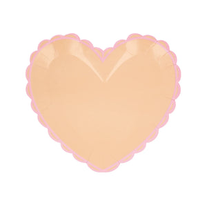 Pastel Heart Small Plates by Meri Meri