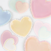 Pastel Heart Small Plates by Meri Meri