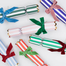 Stripe Velvet Bow Crackers