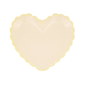 Pastel Heart Small Plates by Meri Meri