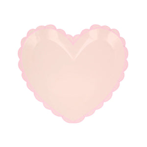 Pastel Heart Small Plates by Meri Meri