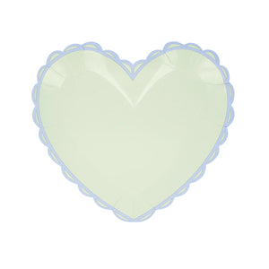 Pastel Heart Small Plates by Meri Meri