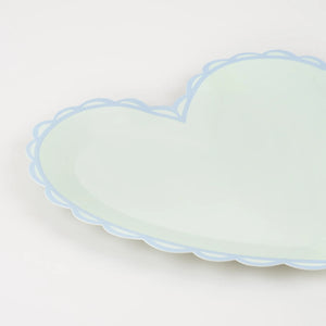 Pastel Heart Small Plates by Meri Meri