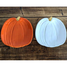 Ceramic Pumpkin Plate & Trinket Dish