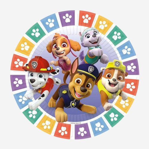 Paw Patrol Paper Plates