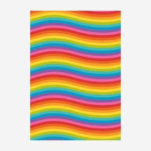 Multicolour Stripes Wrapping Paper Roll