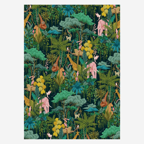 Safari Roll Wrapping Paper Roll