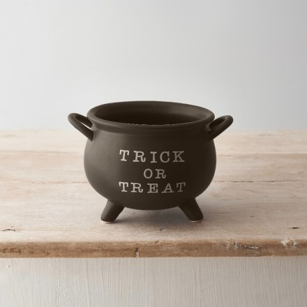 Trick or Treat Halloween Cauldron