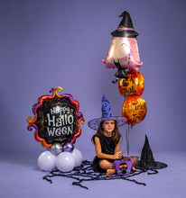 Trick Or Treat Pumpkin Inflated Foil Balloon