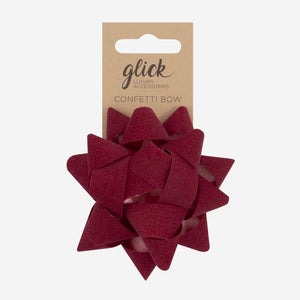 Velvet Red Gift Bow