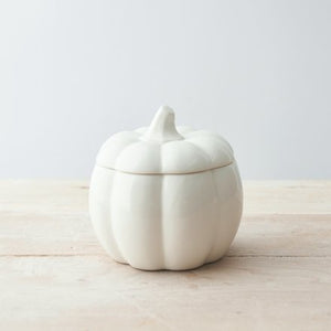 Ceramic Pumpkin Storage Pot