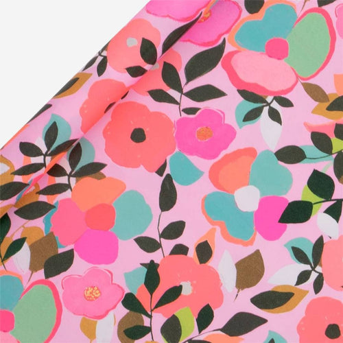 Wrapping Paper Big Floral 4m Roll