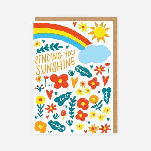 Sending You Sunshine Greeting Card