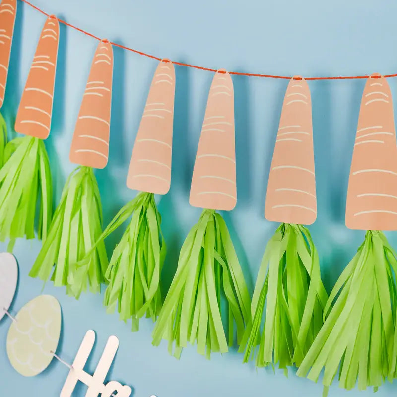 Carrot Tassel Garland