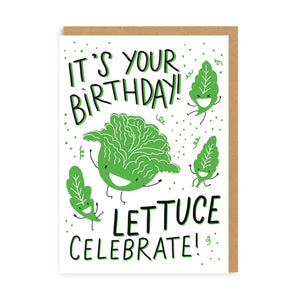 Lettuce Celebrate Birthday Card